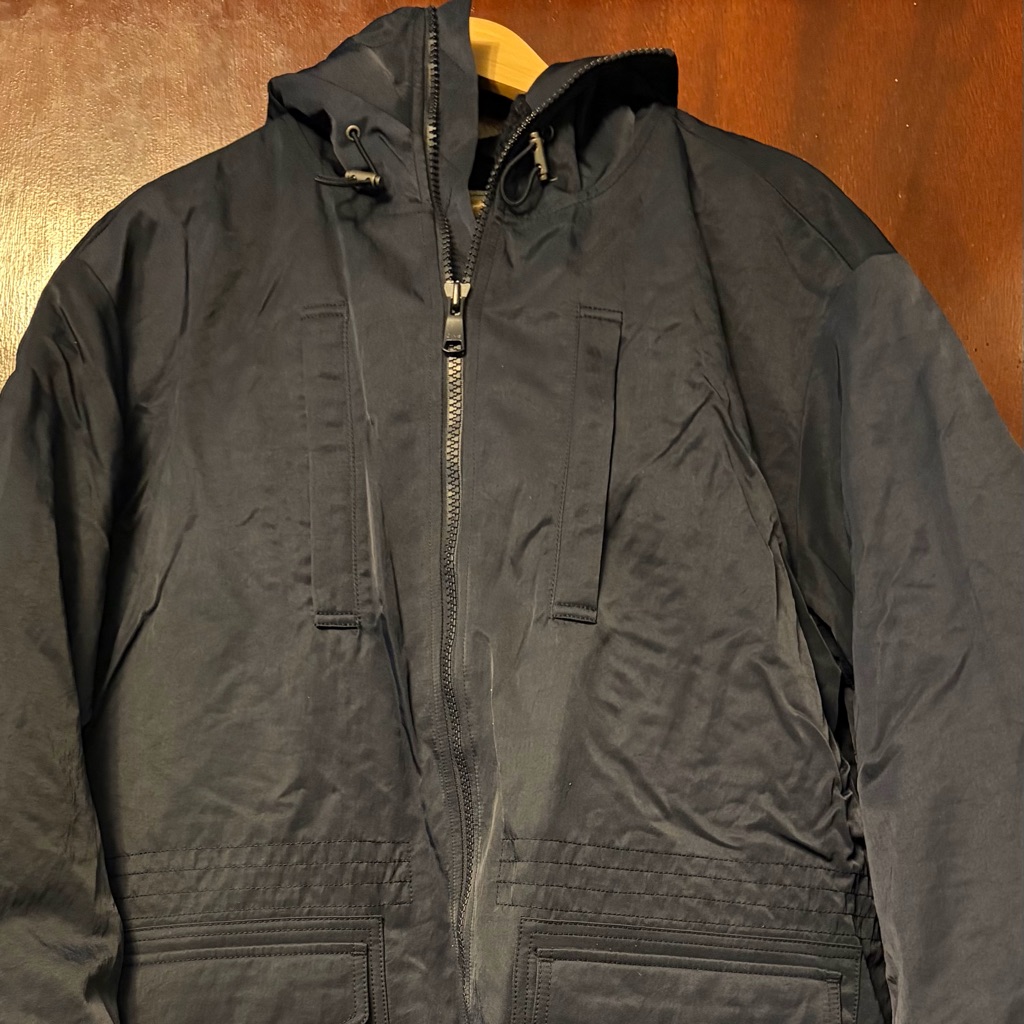 Men's Ons Black Hooded Jacket